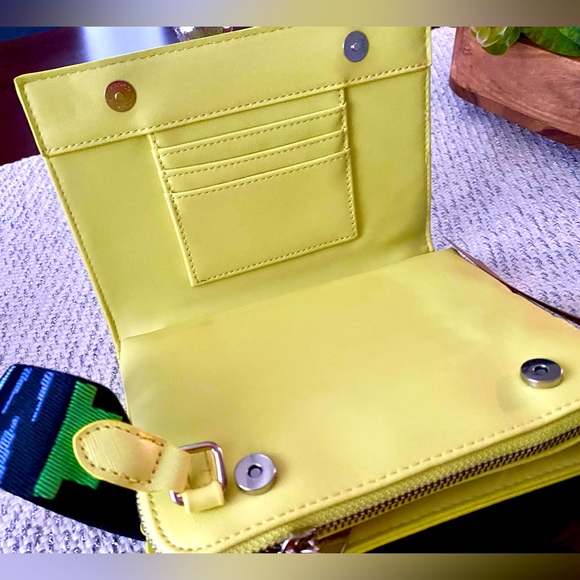 NWT! Gorgeous brand new Steve Madden bag in super fun lemon yellow color. - Picture 6 of 10